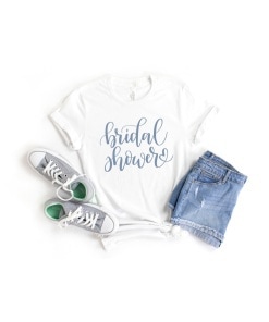 Regnant Chic | Bachelorette Shirts, Bridesmaid Shirts, & More 54 Bridal Shower Bridal Shirt - Mockup (1)
