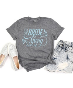 Regnant Chic | Bachelorette Shirts, Bridesmaid Shirts, & More 59 Bride Gang Bachelorette Shirts - Mockup