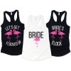 Let's Get Flocked Up Bachelorette Tank Top 10 Bride's Flock Collection - Mock Up 1