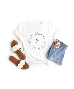Regnant Chic | Bachelorette Shirts, Bridesmaid Shirts, & More 55 Future Bride Bachelorette Shirt - Mockup (1)