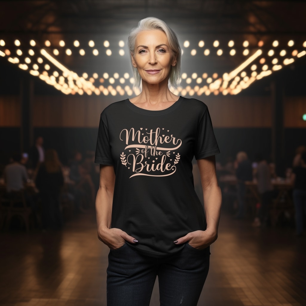 Mother of the Bride Softstyle Tee - Model